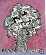 Lato b albero in lilla /b-side tree in violet